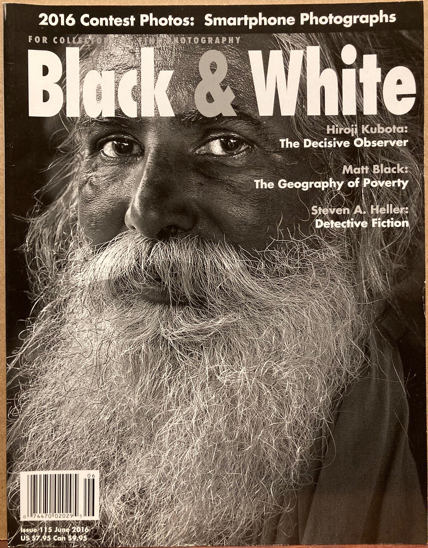 Black & White. No. 115. June 2016. Hiroji Kubota, Anthony Hernandez, et al.