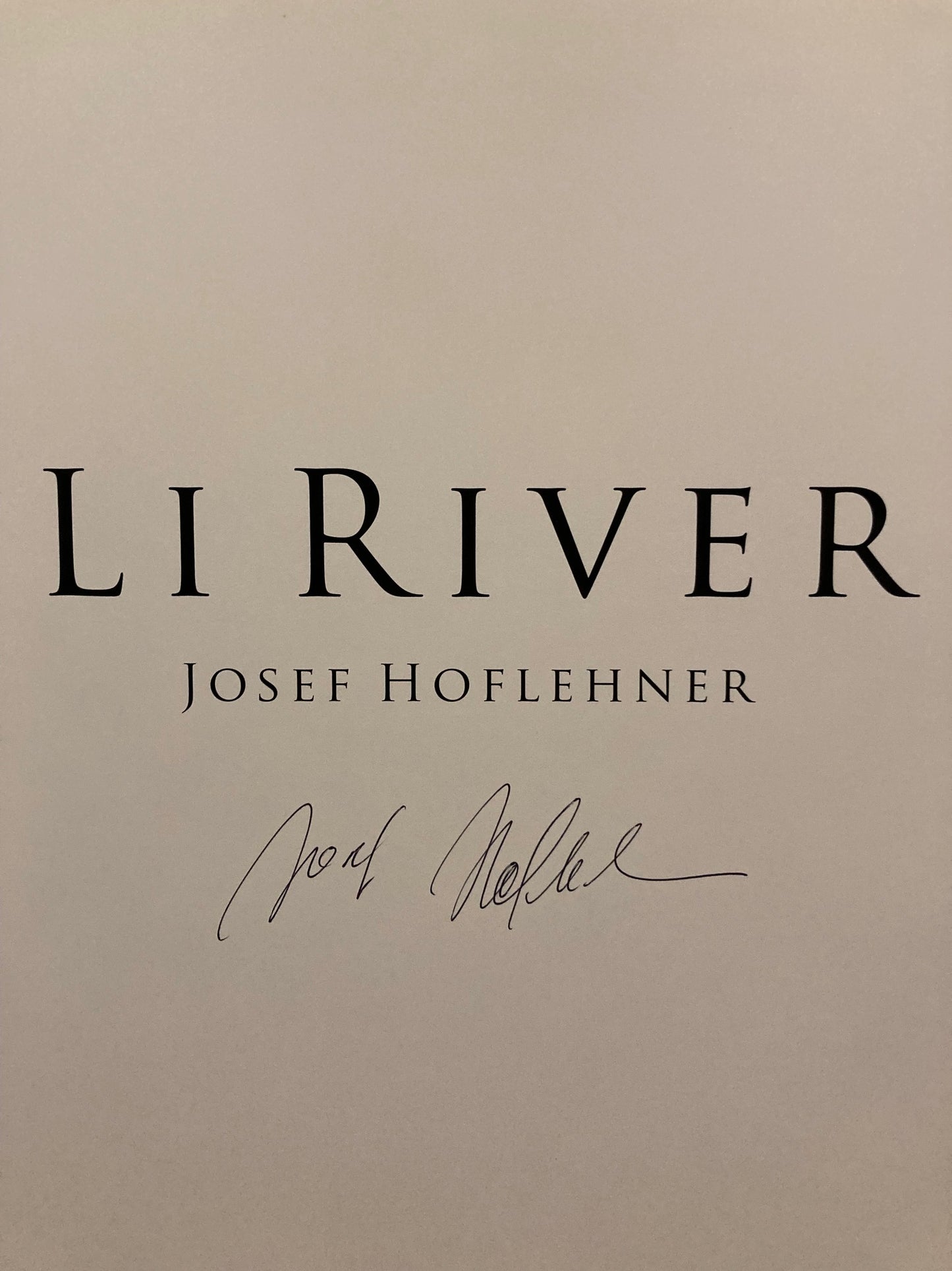 Hoflehner, Josef. China: Li River by Josef Hoflehner.