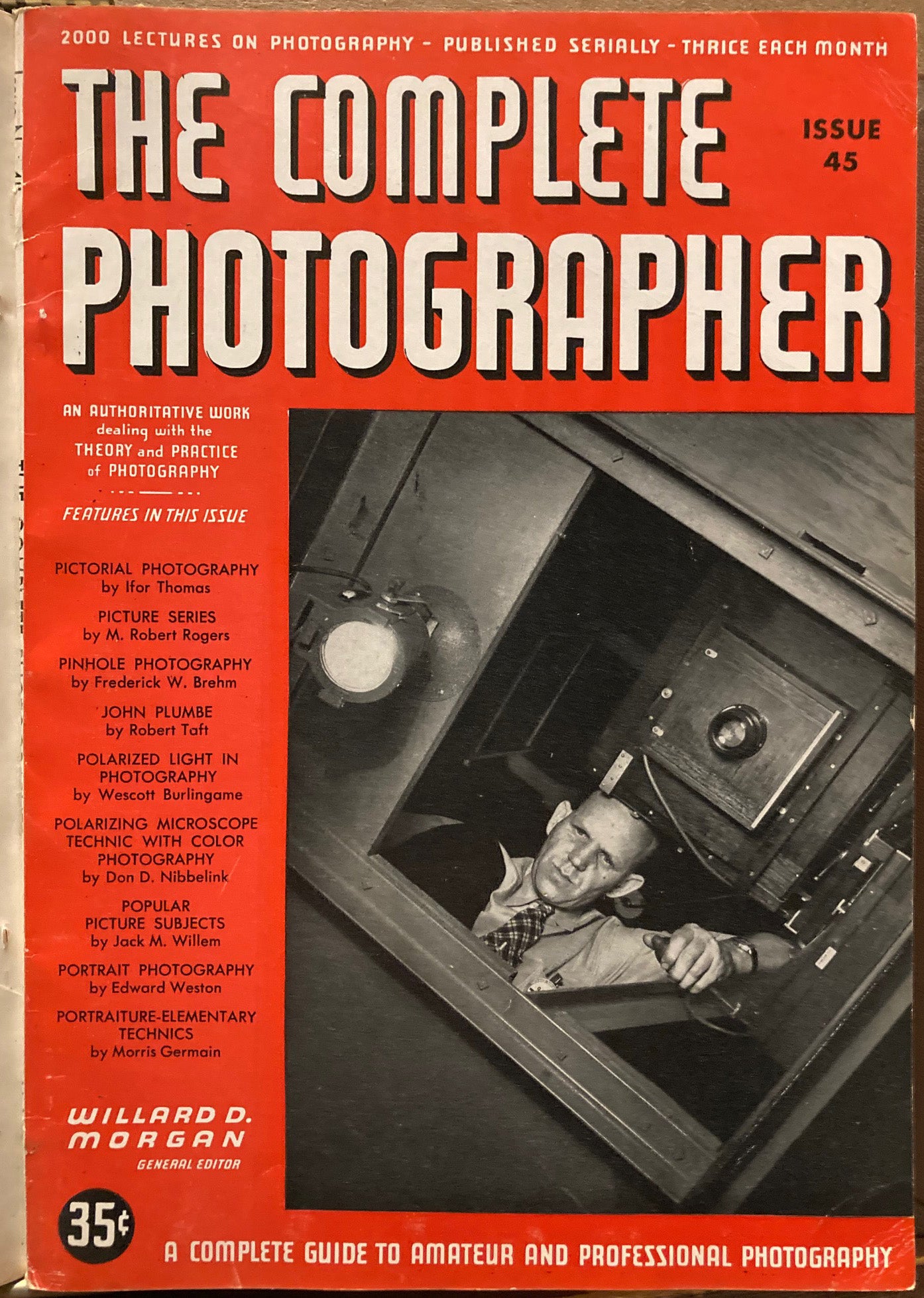 The Complete Photographer. A Complete Guide to Amateur and Professonal Photography. Volume 8.