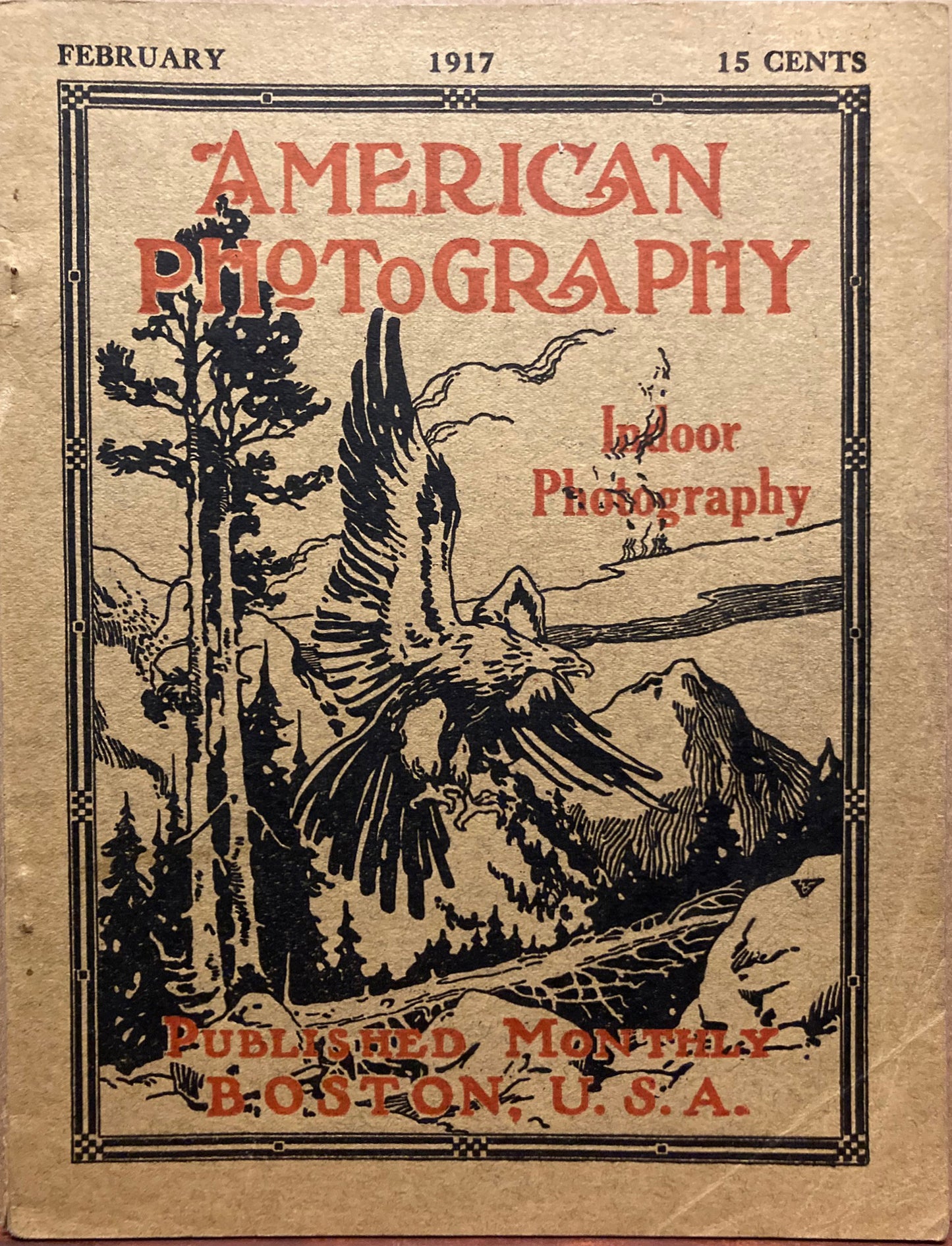 American Photography. February 1917. Indoor Photography theme issue.