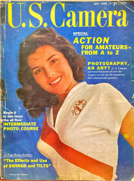 U.S. Camera. May 1960. Includes "Photography, An Art?" with survey of museums across the U.S.