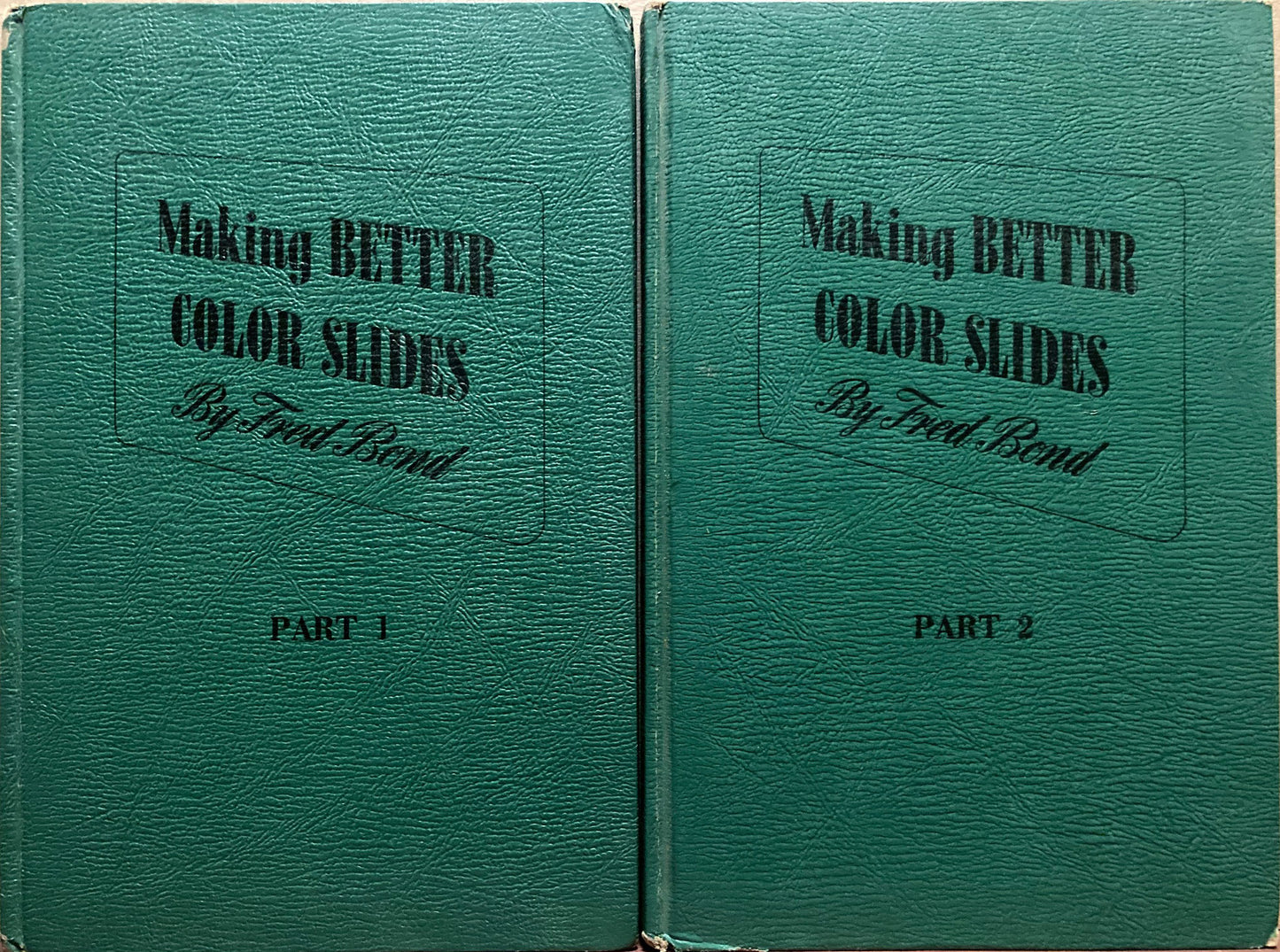 Color.  Making Better Color Slides by Fred Bond.