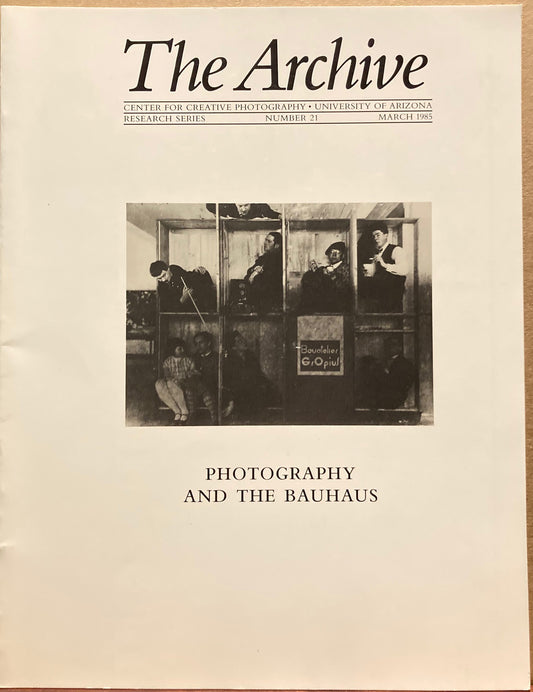 Bauhaus. Photography and the Bauhaus.