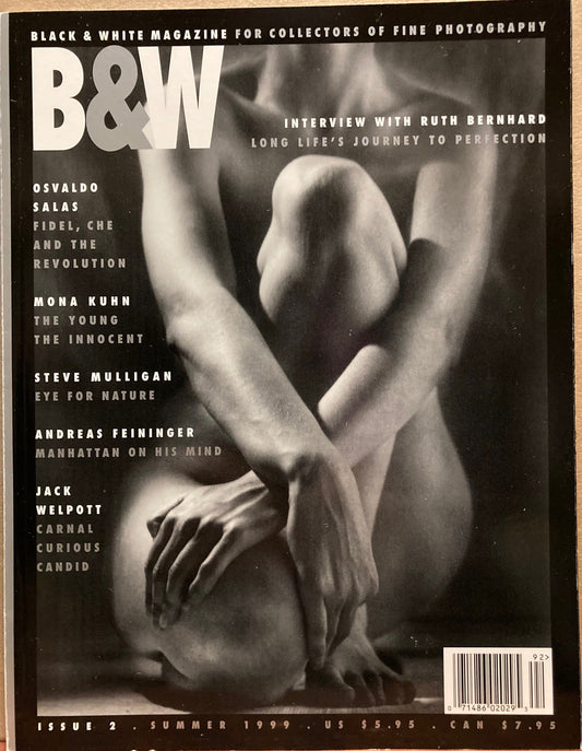 Black and White, No. 2. Summer 1999.  Ruth Bernhard, Jack Welpott, Mona Kuhn, et al.