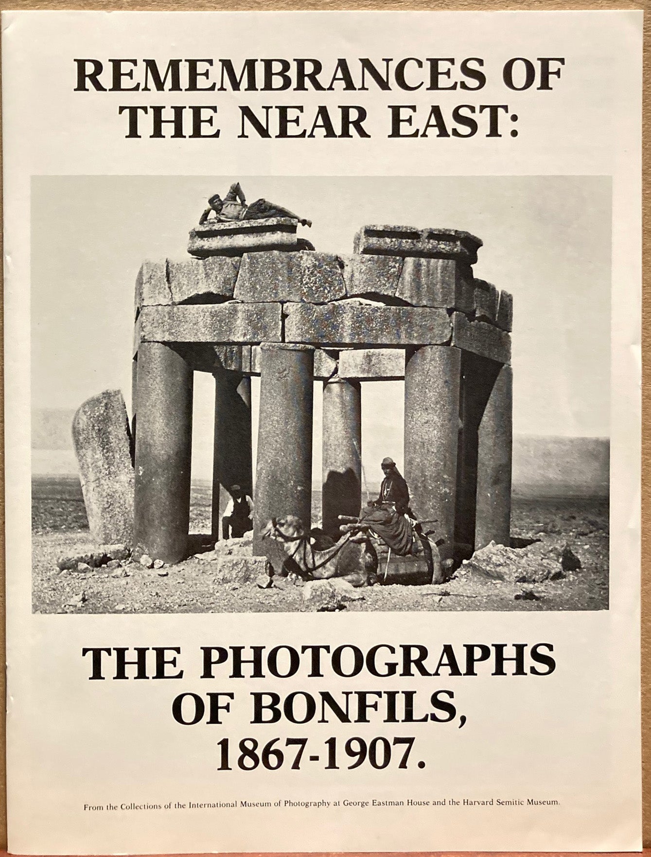 Bonfils. Remembrances of the Near East: The Photographs of Bonfils, 1867-1907.