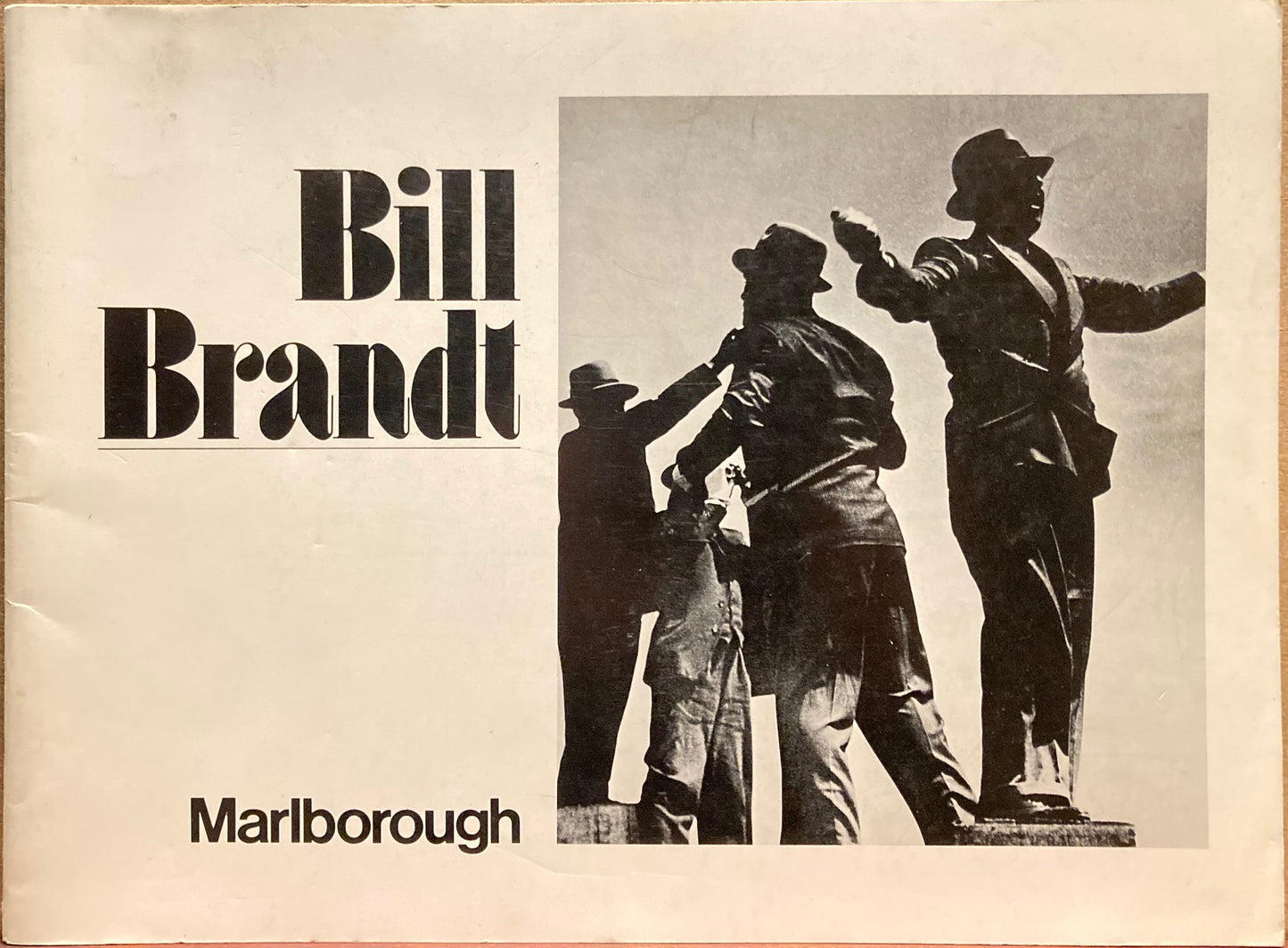 Brandt. Bill. Bill Brandt. Marlborough Gallery, New York, March 27-April 17, 1976.