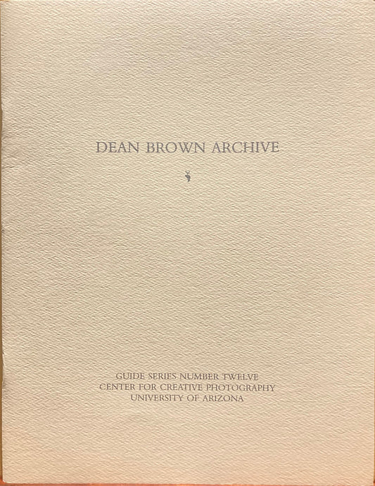 Brown, Dean. Dean Brown Archive.