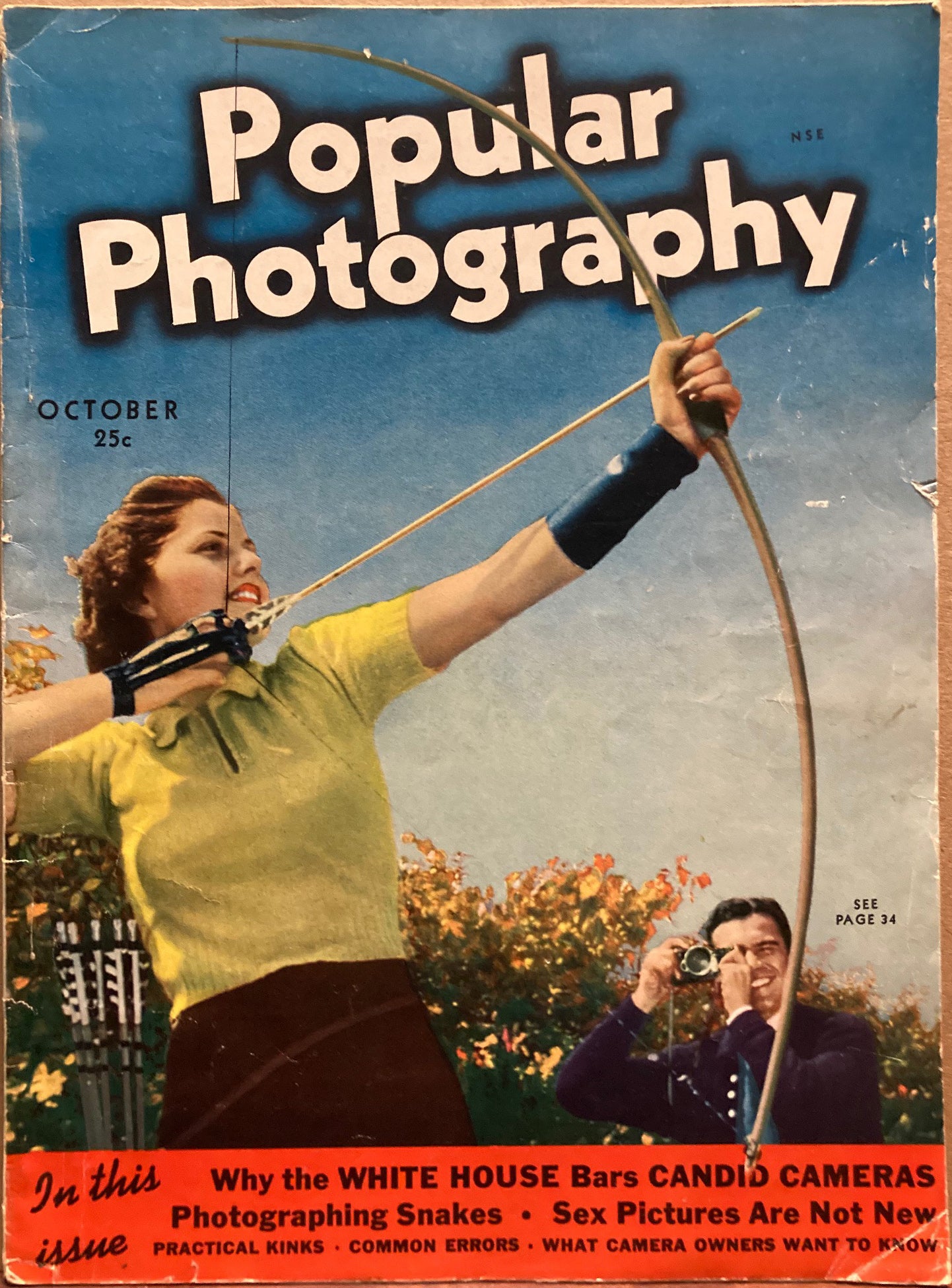 Eisenstaedt, Alfred. Popular Photography, October 1937. Alfred Eisenstaedt, et al.