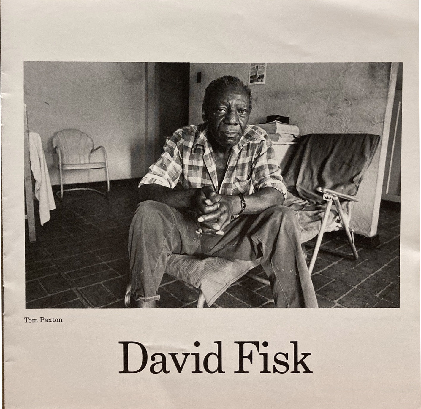 Fisk, David. David Fisk. Blue Sky Gallery, March 28-April 23, 1986.