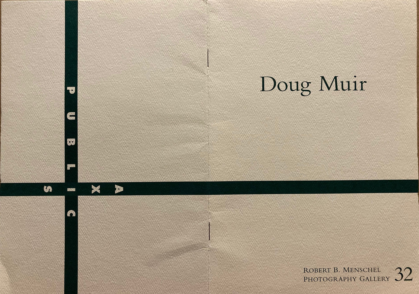 Muir, Doug. Doug Muir: Public Axis. April 4 - June 15, 1993.