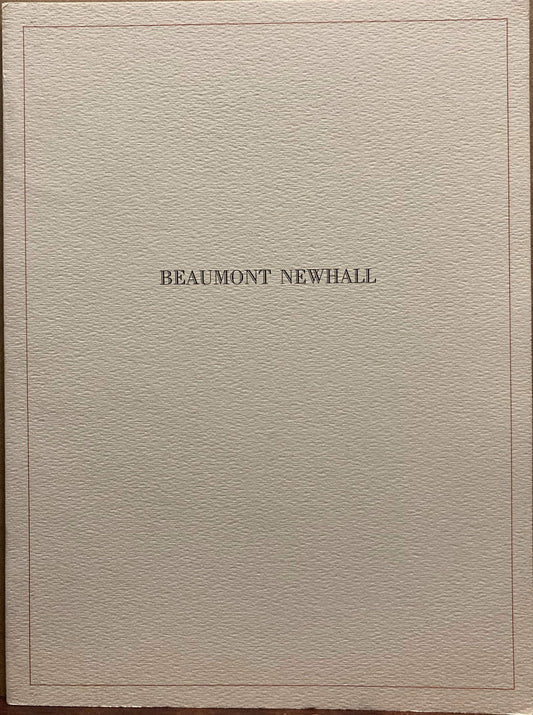 Newhall, Beaumont. Beaumont Newhall, edited by Van Deren Coke. (Newhall bibliography)