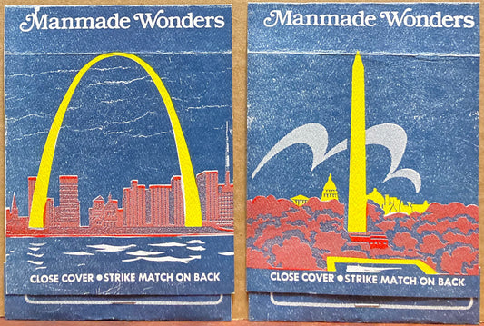 Peven, Michael. Manmade Wonders. Erotic faux matchbooks by Michael Peven. With extras.