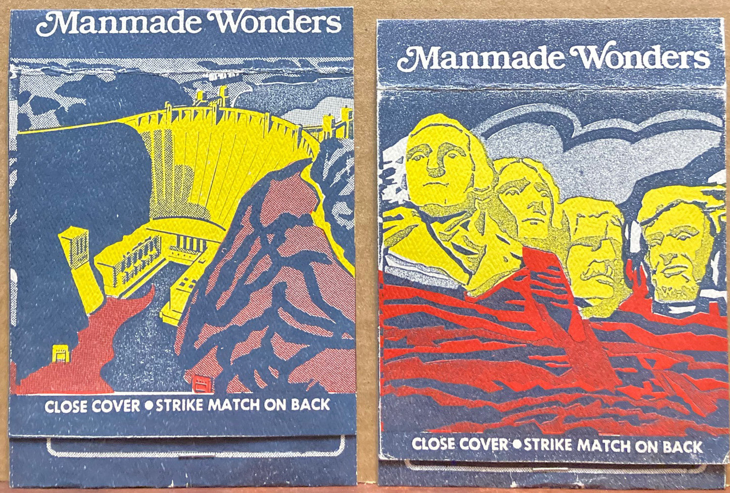 Peven, Michael. Manmade Wonders. Erotic faux matchbooks by Michael Peven. With extras.