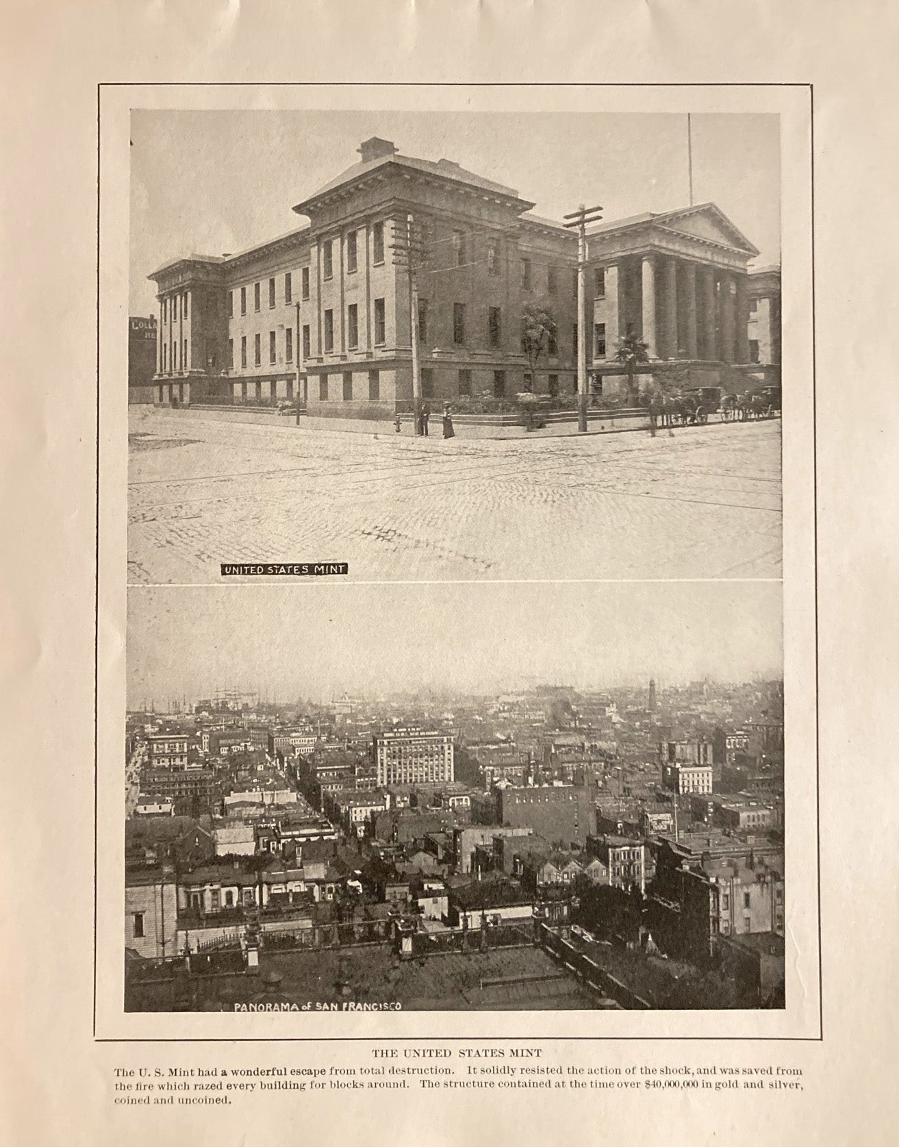 San Francisco. San Francisco: The Story of the Earthquake. Told with Views of the Doomed City.