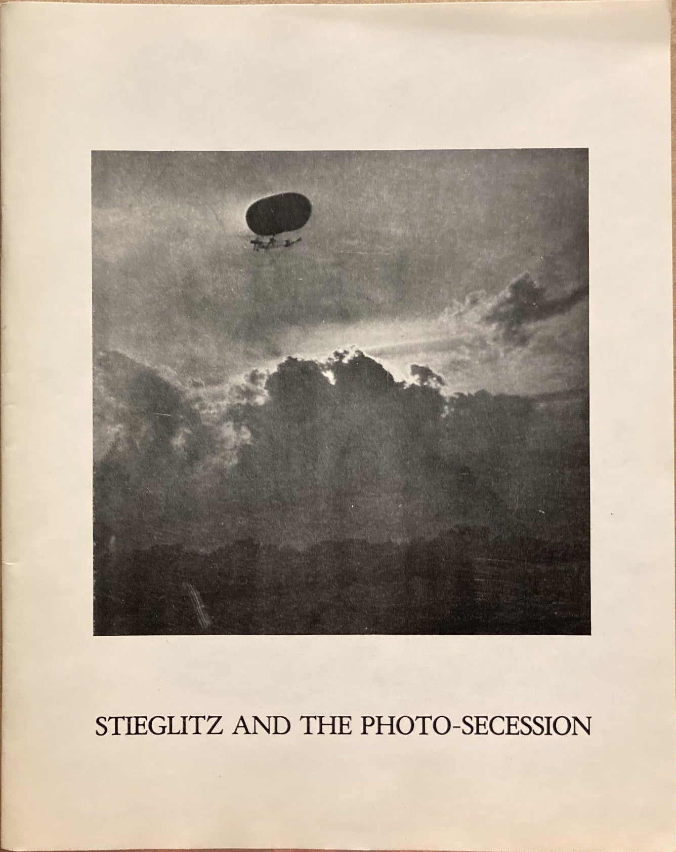 Stieglitz, Alfred. Stieglitz and the Photo-Secession. Pictorialism to Modernism 1902-1917. January 14-March 26, 1978.