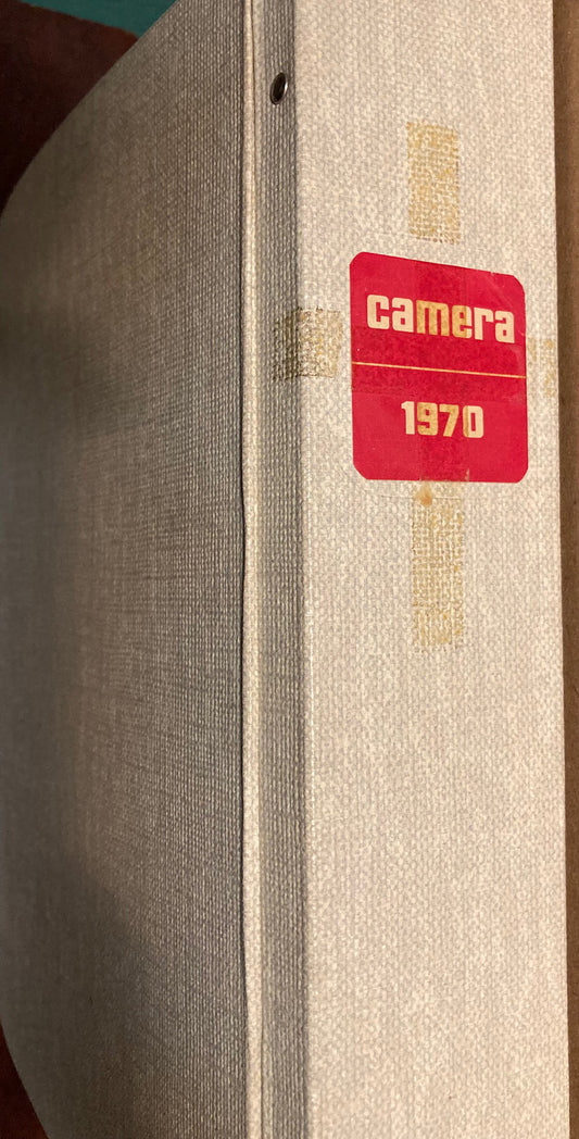 Camera magazine, 1970 complete, edited by Allan Porter, published in Switzerland.