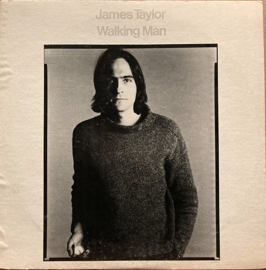 Avedon, Richard. James Taylor, Walking Man [Vinyl record album with jacket cover portrait of Taylor by Avedon.