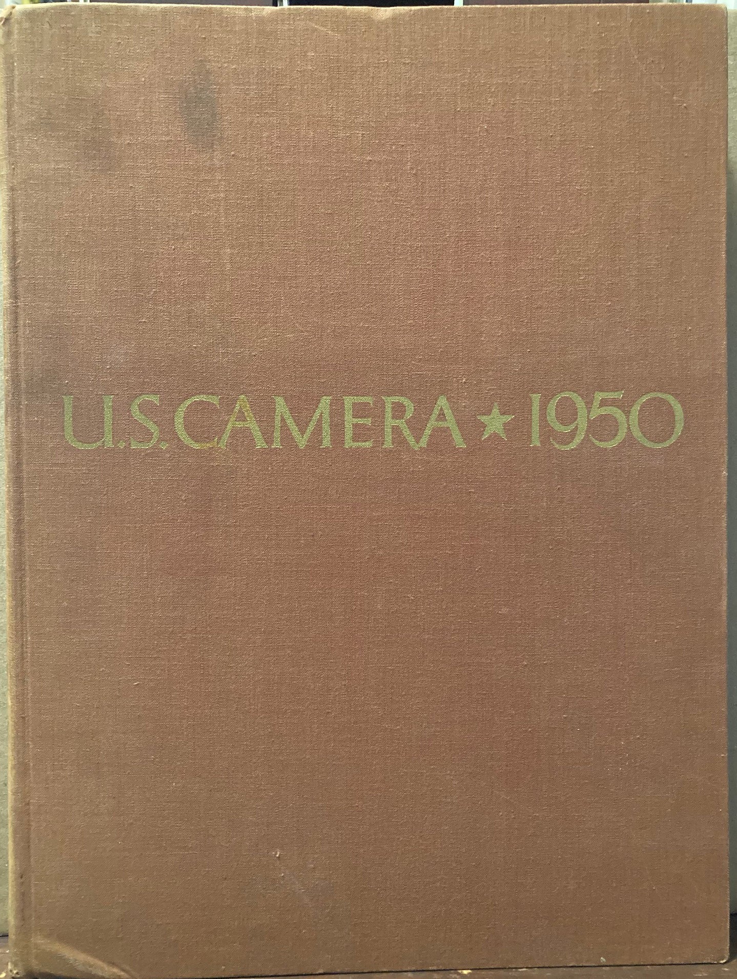 U.S. Camera 1950. Annual with Bill Brandt, et al. Reading copy.