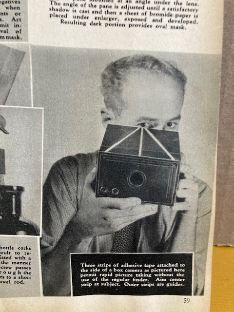 Photography Handbook. 1938 Edition. Advice for analog photographers.