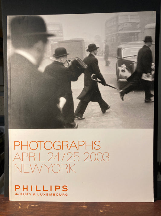 Phillips de Pury & Luxembourg. Photographs April 24/25 2003. New York.