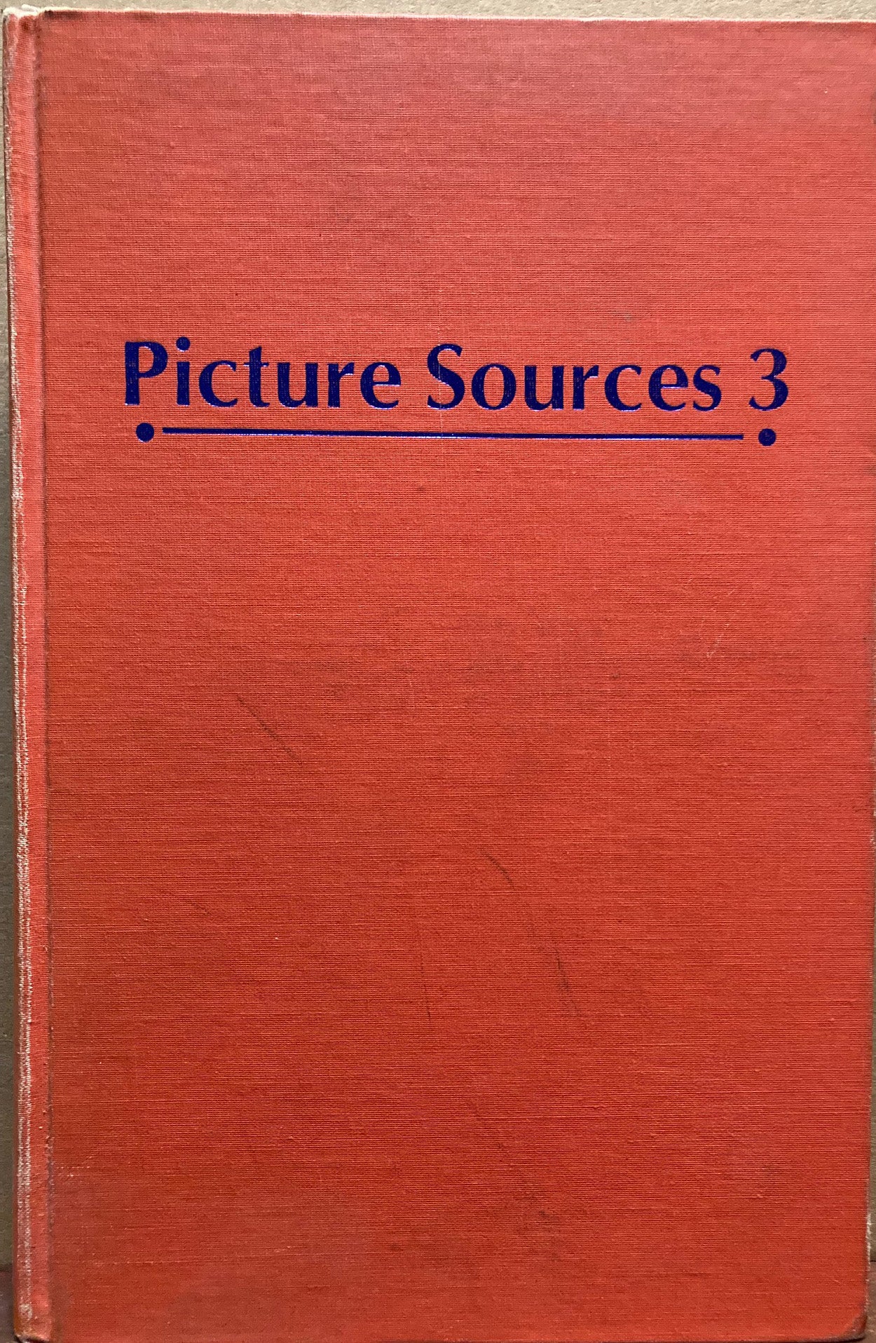 Collections. Picture Sources 3: Collections of Prints and Photographs in the U.S. and Canada, edited by Janet Bailey.