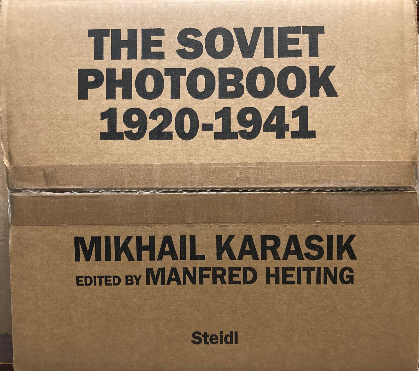 Russia. The Soviet Photobook, 1920-1941, by Mikhail Karasik.