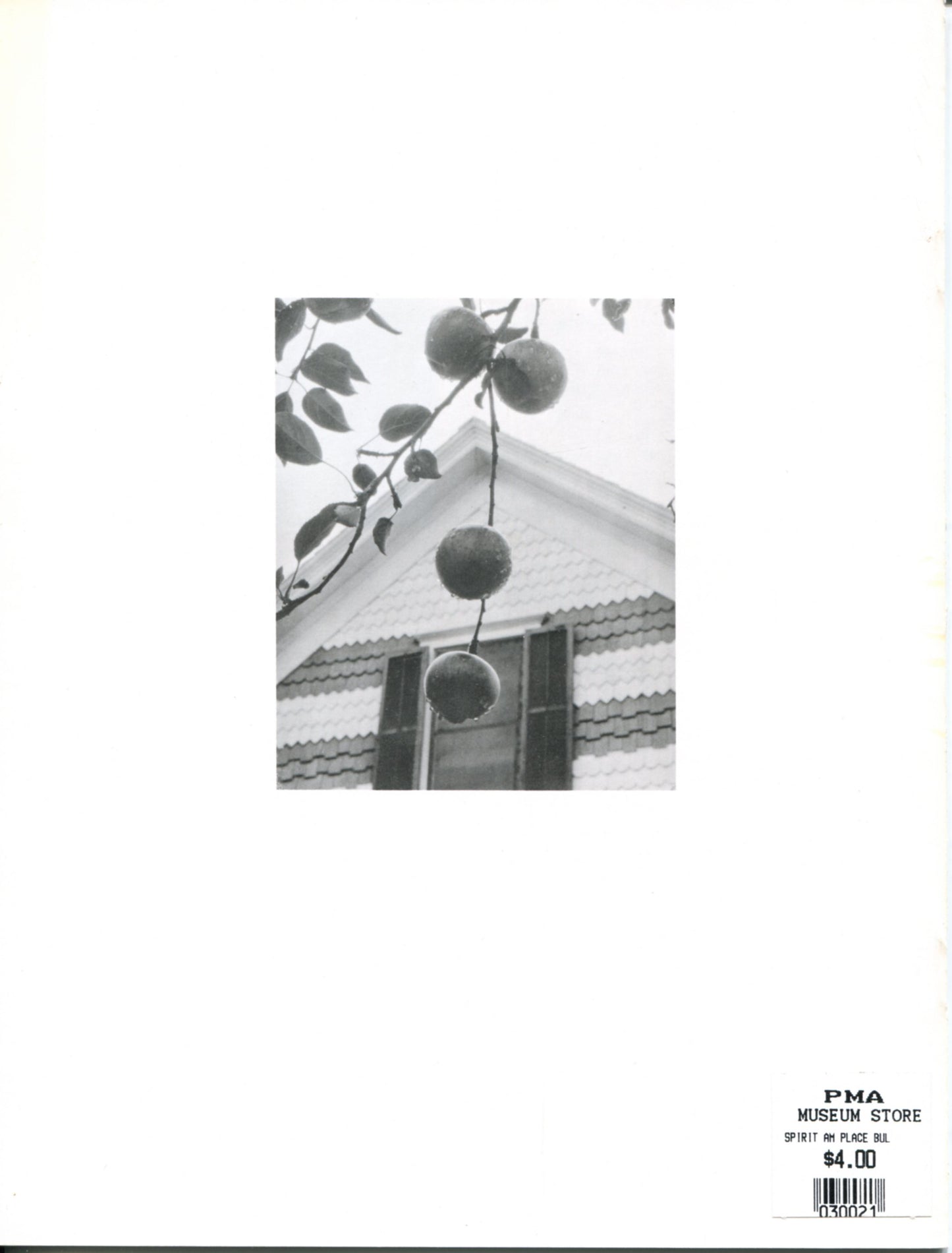 Stieglitz, Alfred. Spirit of an American Place: An Exhibition of Photographs by Alfred Stieglitz, November 22, 1980-March 29, 1981.