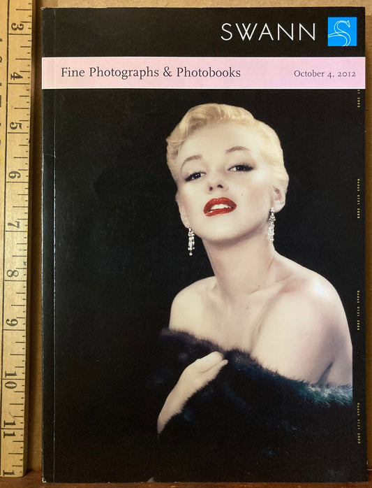 Swann Auction Catalog.  Fine Photographs & Photobooks. October 4, 2012. Sale 2288.