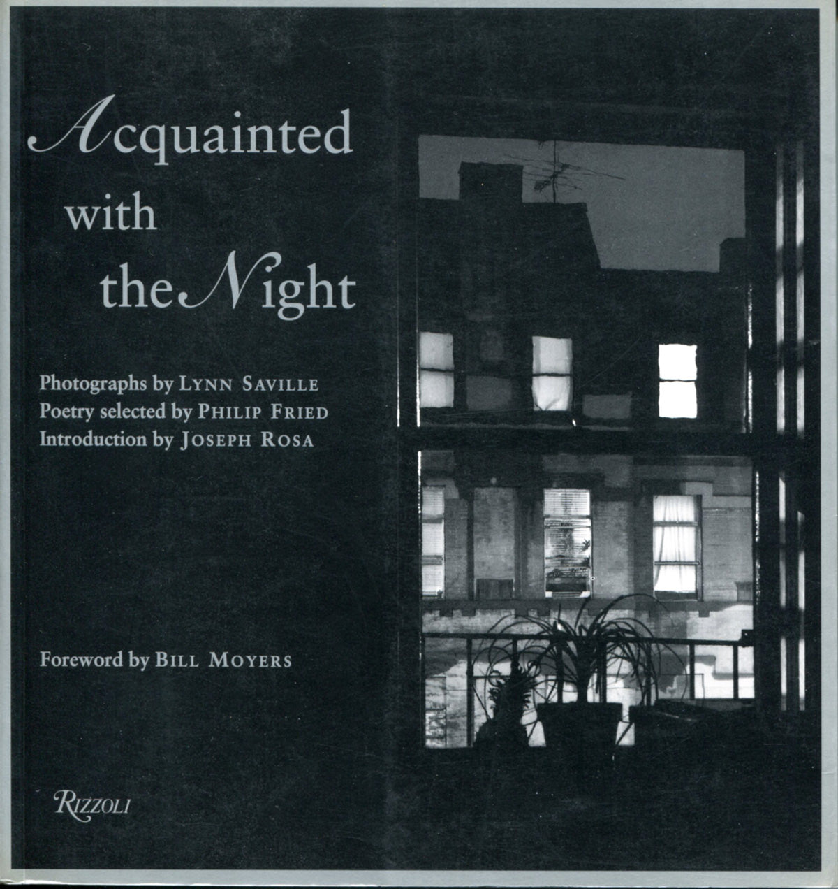 Saville, Lynn. Acquainted with the Night. New York photographs at night by Lynn Saville.